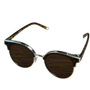 CiCi Hand Polished Tortoise Shell Cat Eye Sunglasses
